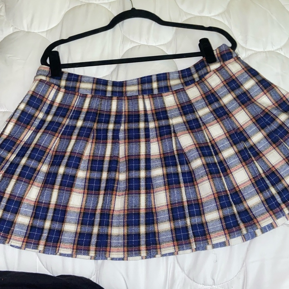 Finesse Plaid Skirt